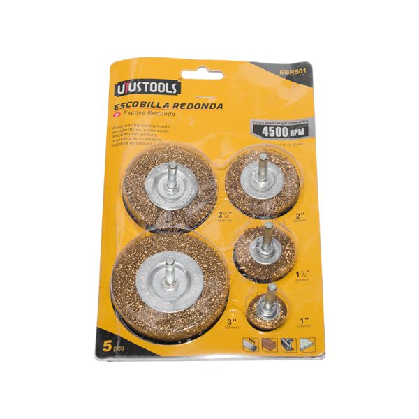 JUEGO DE GRATAS PARA TALADRO X5 UYUSTOOLS |EBR501