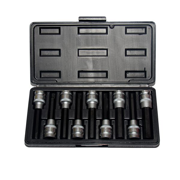 JUEGO DE COPAS CON PUNTA HEXAGONA UYUSTOOLS |DAHE902